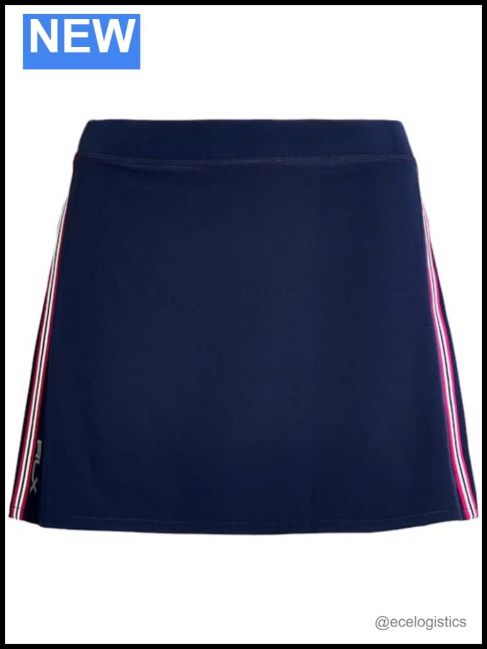 4-Way Stretch Back Pleated Skort Golf Tennis Active Skirt Above Knee